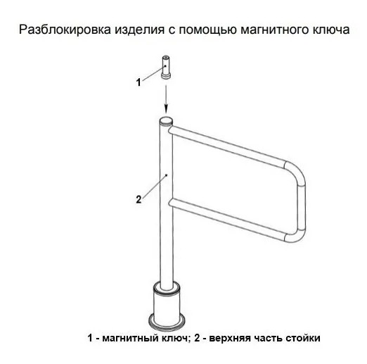 Praktika К-13 (1200мм) левая — фото 2 из 2