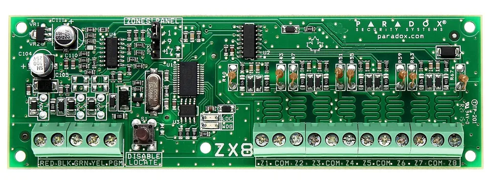 ZX8. 8-зонный модуль расширения
