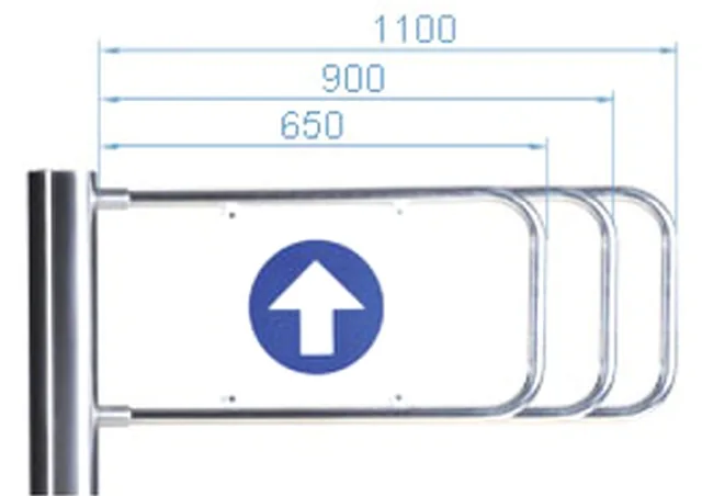 PERCo-AG-1100. Створка для калитки