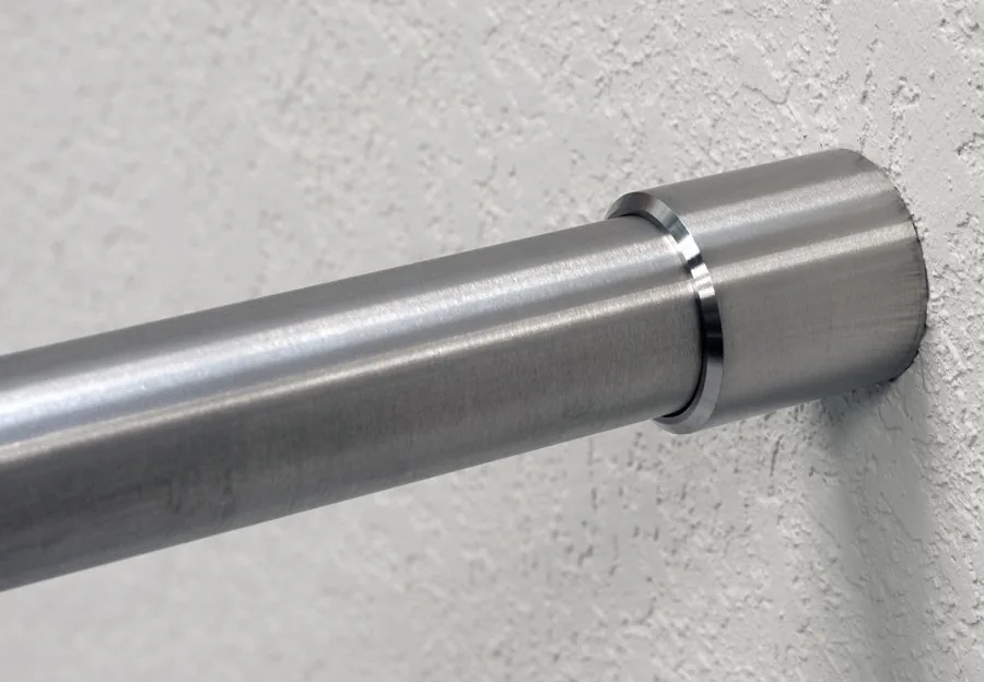 PERCo-BH02 0-12. Патрубок прямой для крепления поручней на стену