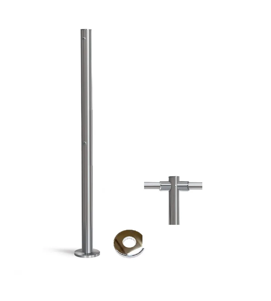 PERCo-BH02 2-01 с крышкой. Двухсторонняя стойка