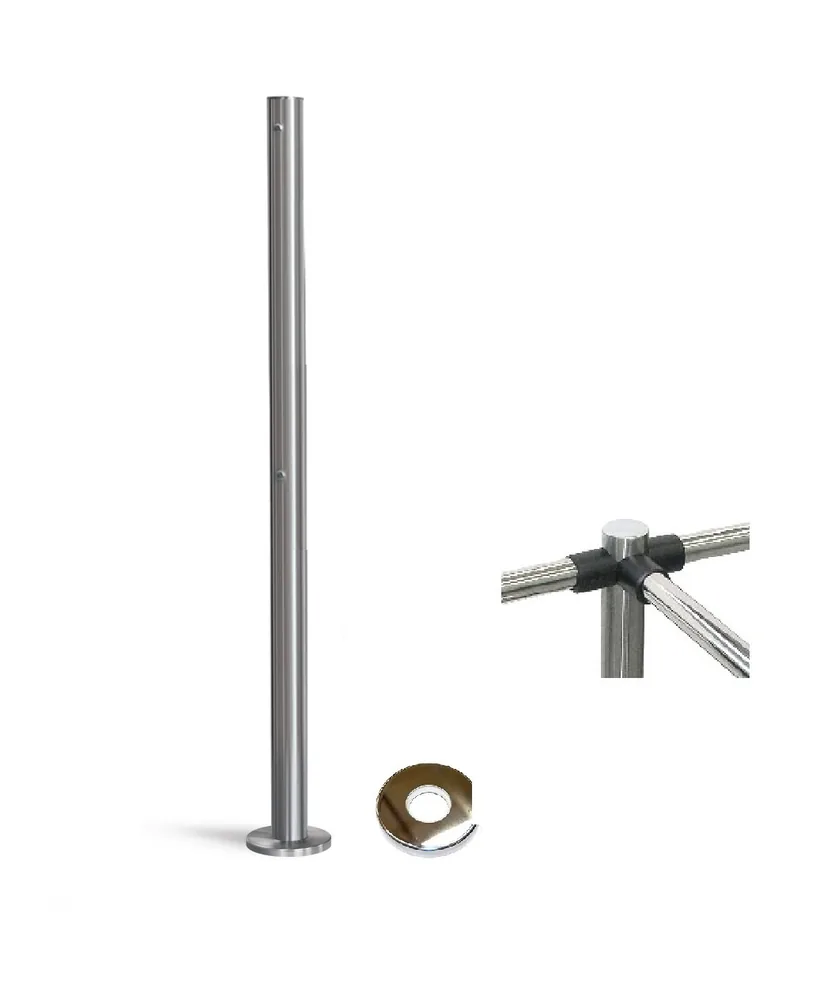 PERCo-BH02 2-03 с крышкой. Трехсторонняя стойка