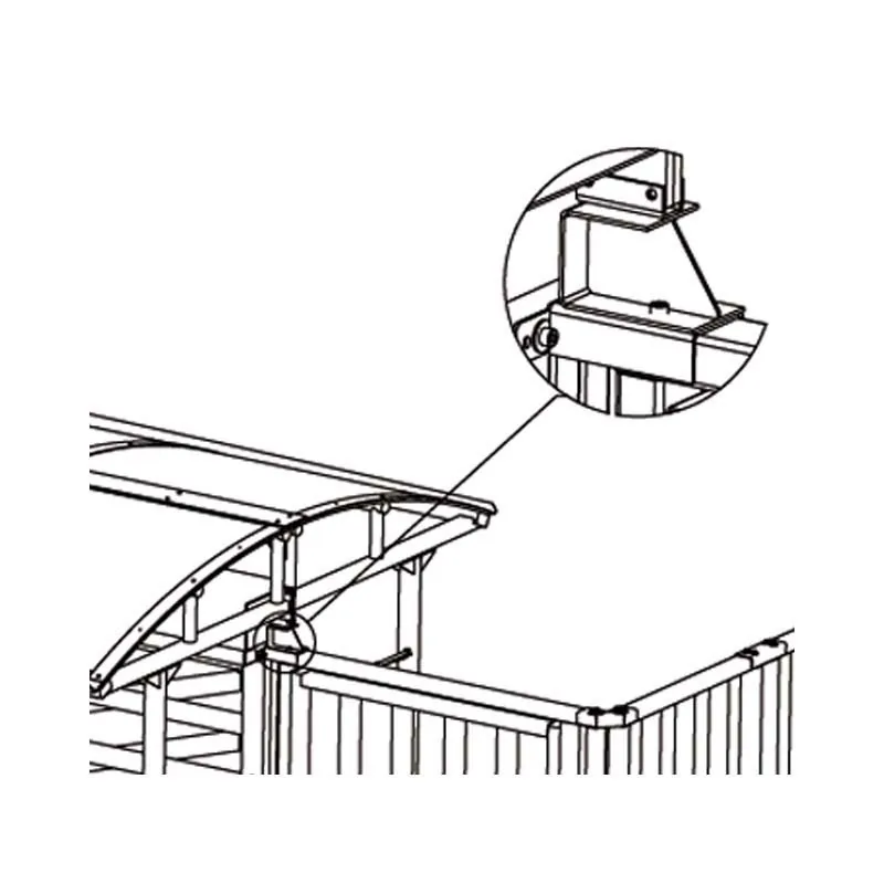 PERCo-RF01 0-09. Кронштейн
