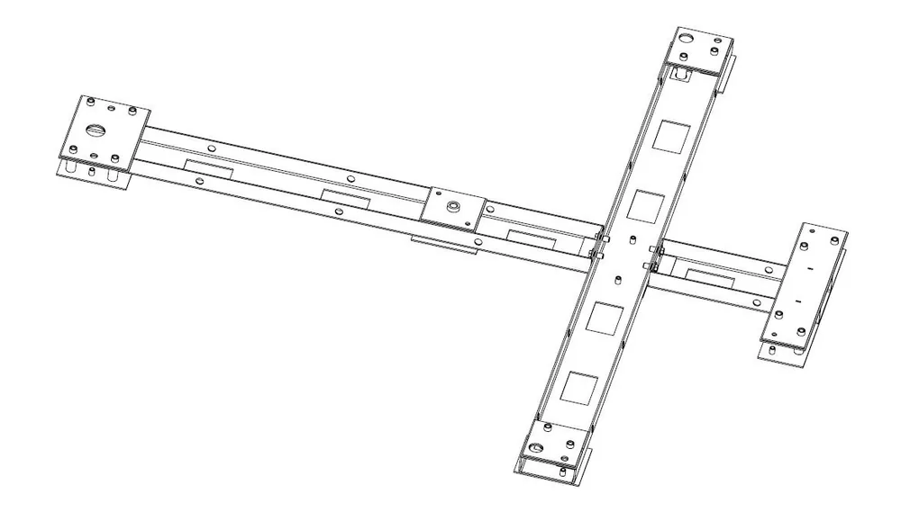 PERCo-RF16. Монтажная рама
