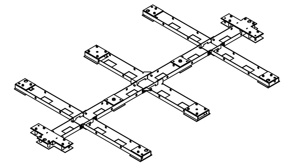 PERCo-RF20. Монтажная рама
