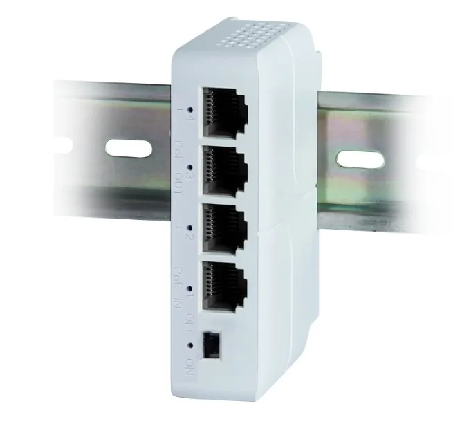 PND-1E3P. Удлинитель PoE по кабелю UTP