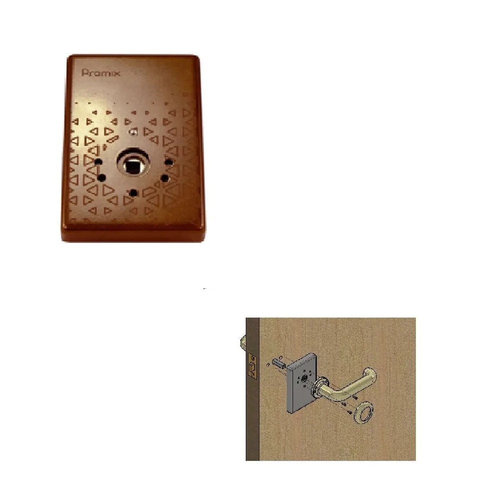 Promix-SM504.10-CCW brown. Замок электромеханический