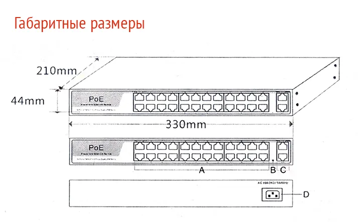 PoE SW-24P2 — фото 6 из 6