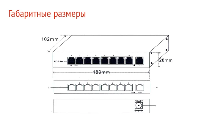 PoE SW-8P1 — фото 6 из 6