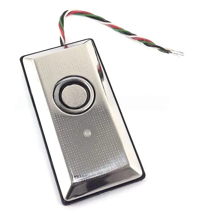 Считыватель-3 исп. 02 (сталь полированная + точечная чеканка). Считыватель
