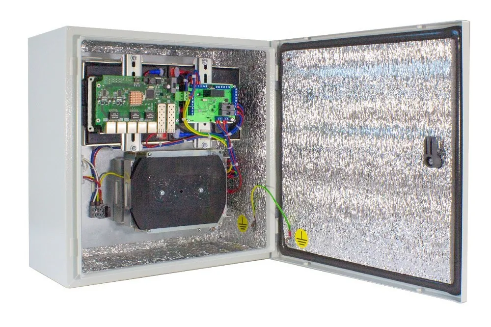 Релион-SW-М-2G-6Poe+/360W-UPS. Коммутатор с питанием по PoE