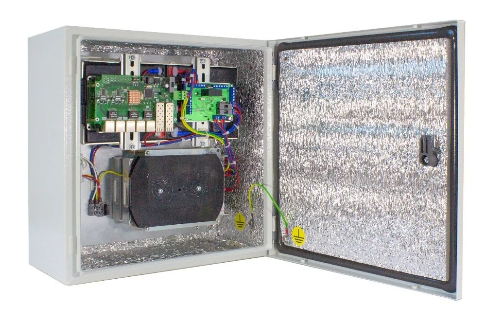 Релион-SW-М-2G-8Poe+/480W-UPS. Коммутатор с питанием по PoE