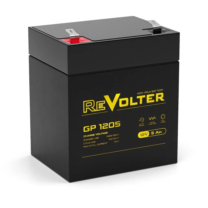 ReVolter GP 1205. Аккумулятор герметичный свинцово-кислотный