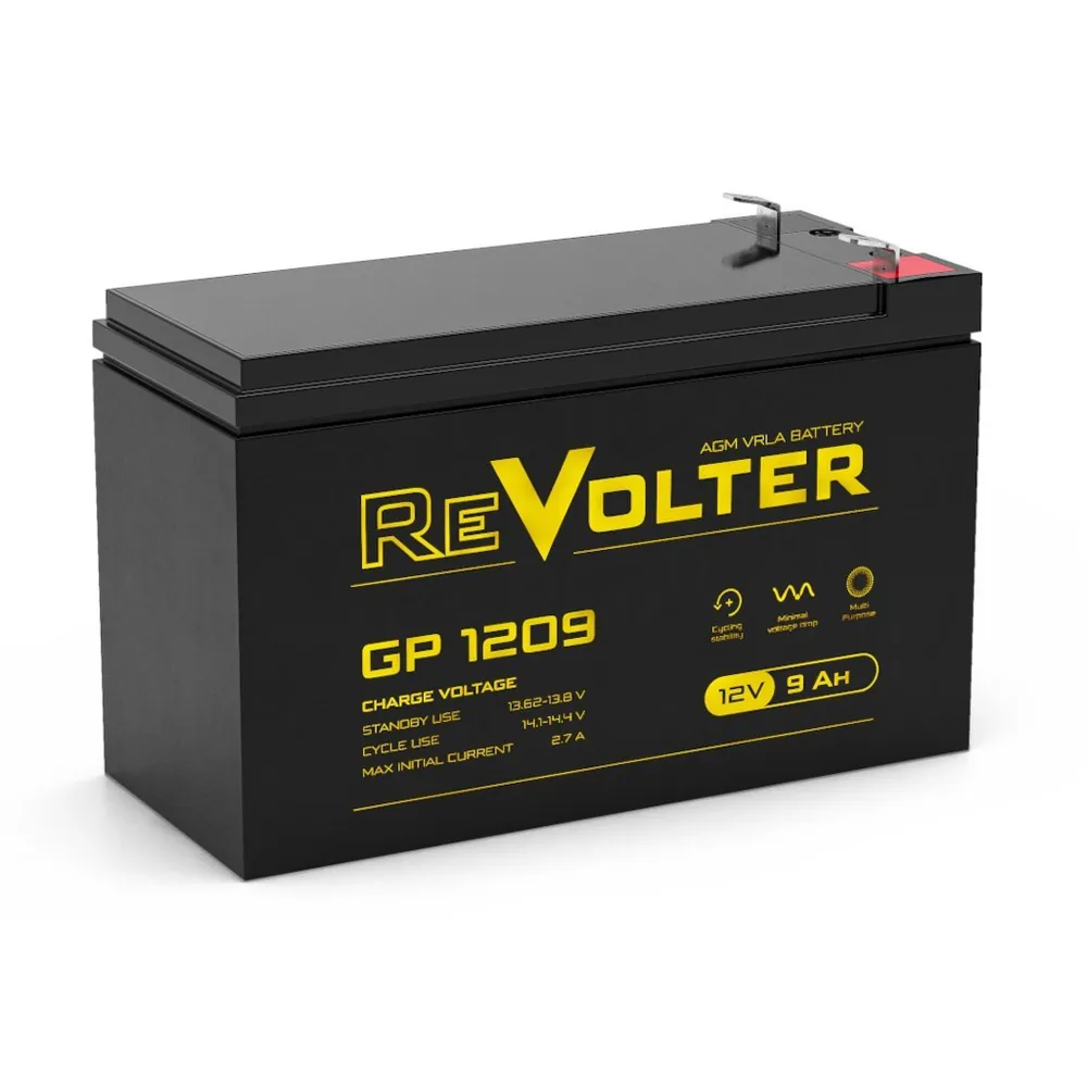 ReVolter GP 1209. Аккумулятор герметичный свинцово-кислотный