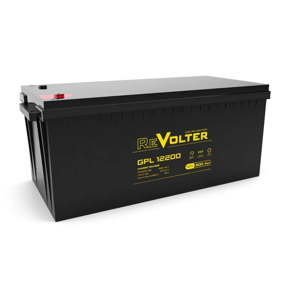 ReVolter GPL 12200. Аккумулятор герметичный свинцово-кислотный