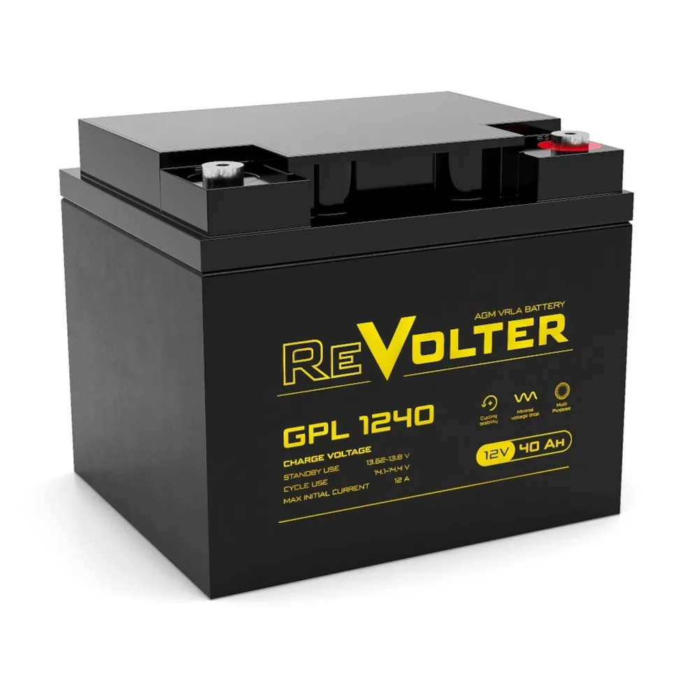 ReVolter GPL 1240. Аккумулятор герметичный свинцово-кислотный