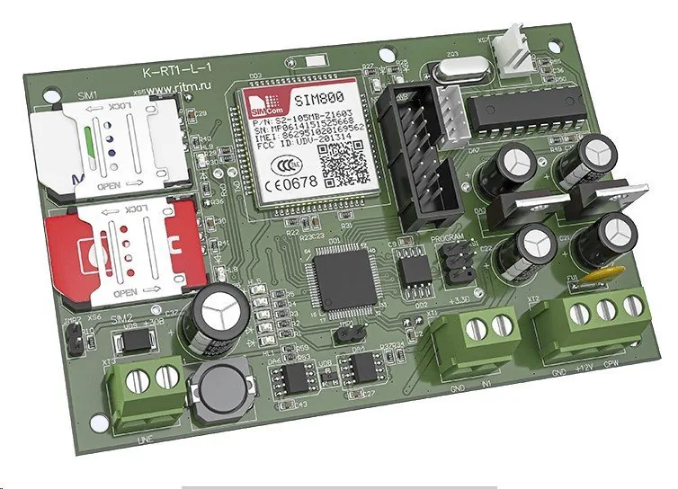 Контакт GSM-5-RT1 Light. Панель охранная