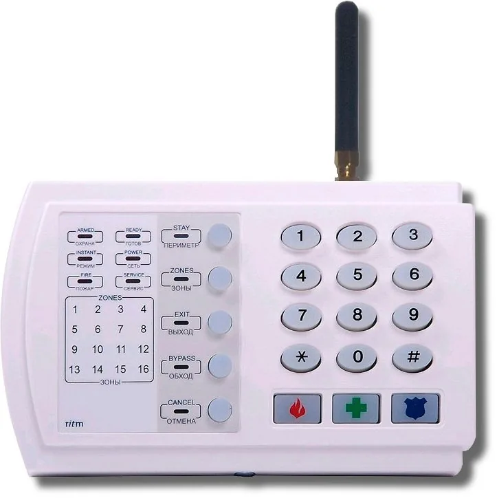Контакт GSM-9N с внешней антенной (Контакт GSM-9 (версия 2)). Прибор приемно-контрольный с контроллером TM