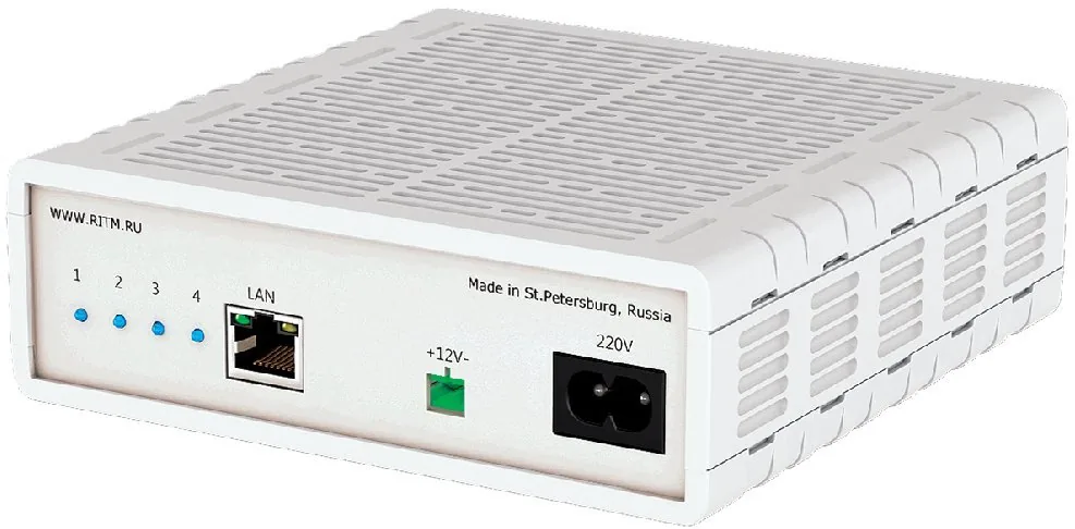 Стационарный GSM модем 900/1800 MHz (4 SIM, 1 Ethernet). Модем GSM