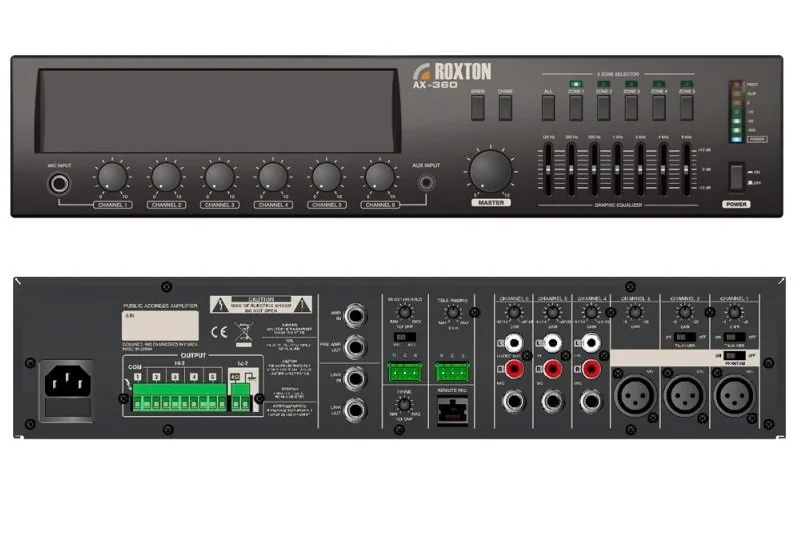 AX-480. Усилитель трансляционный, 480 Вт — фото 1 из 3