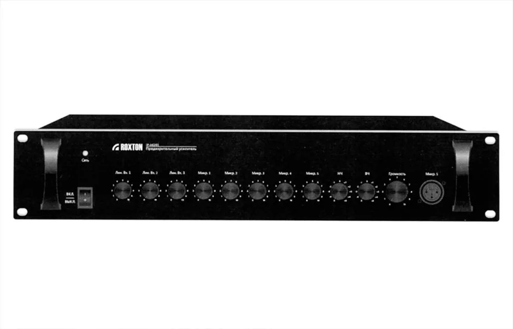 IP-A6201. Предварительный усилитель