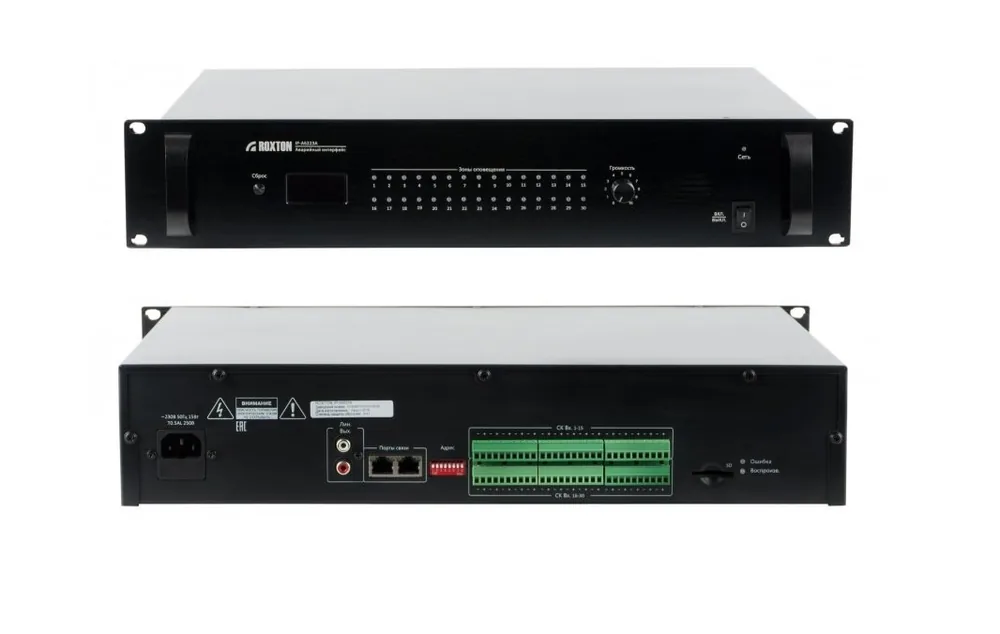IP-A6223A. Интерфейс передачи аварийного сигнала