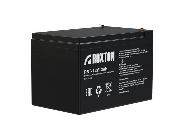 RBT-12V12AH. Аккумулятор герметичный свинцово-кислотный