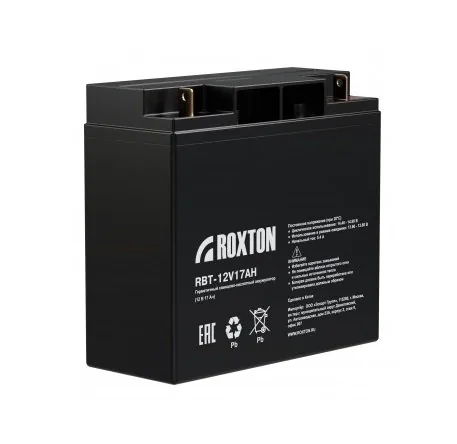 RBT-12V17AH. Аккумулятор герметичный свинцово-кислотный