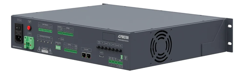 SX-600 (стоечное исполнение). Прибор управления оповещением — фото 3 из 5