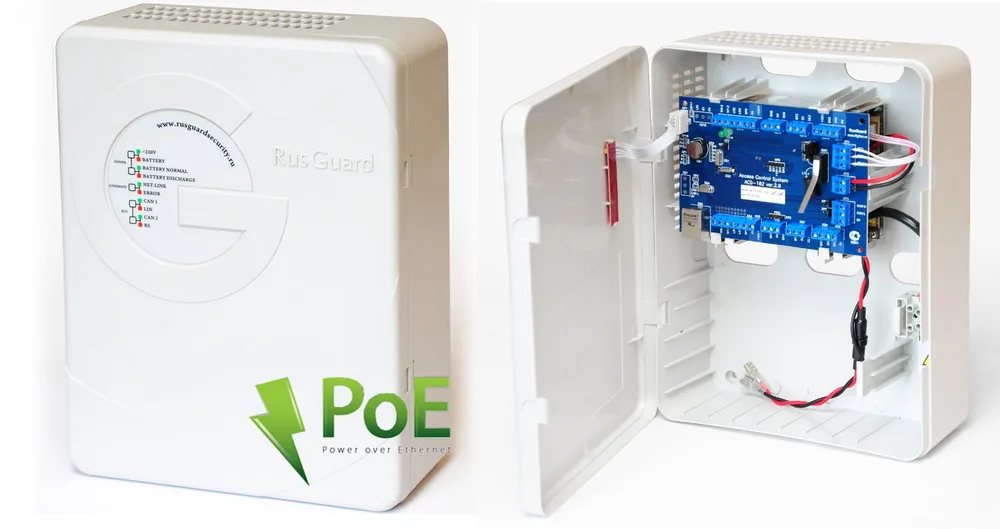 ACS-102-CE-B (POE). Контроллер СКУД сетевой