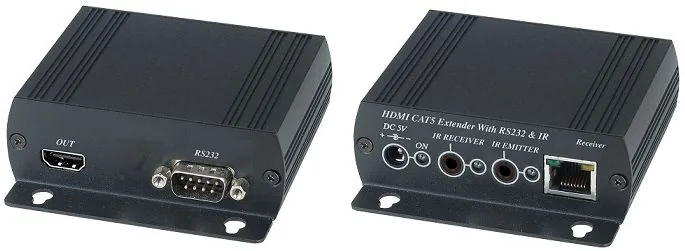 HE02. Комплект для передачи HDMI-сигнала и RS232