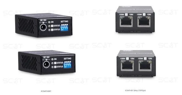 IP09K. Удлинитель Ethernet