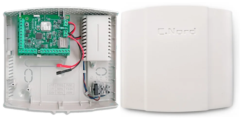 Nord GSM (Nord Pro). Контрольная панель со встроенным GSM-модулем (GPRS/SMS) c двумя сим-картами