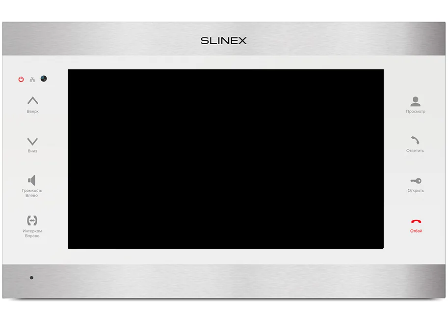 SL-10N Cloud (Silver+White). Монитор домофона цветной с функцией «свободные руки»