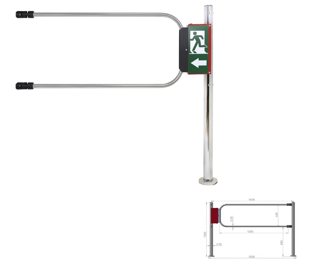 ST-GR012EC-CR. Калитка