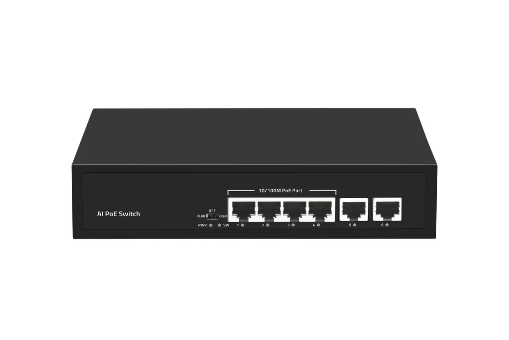ST-NS004MB-MD. Коммутатор с питанием по PoE