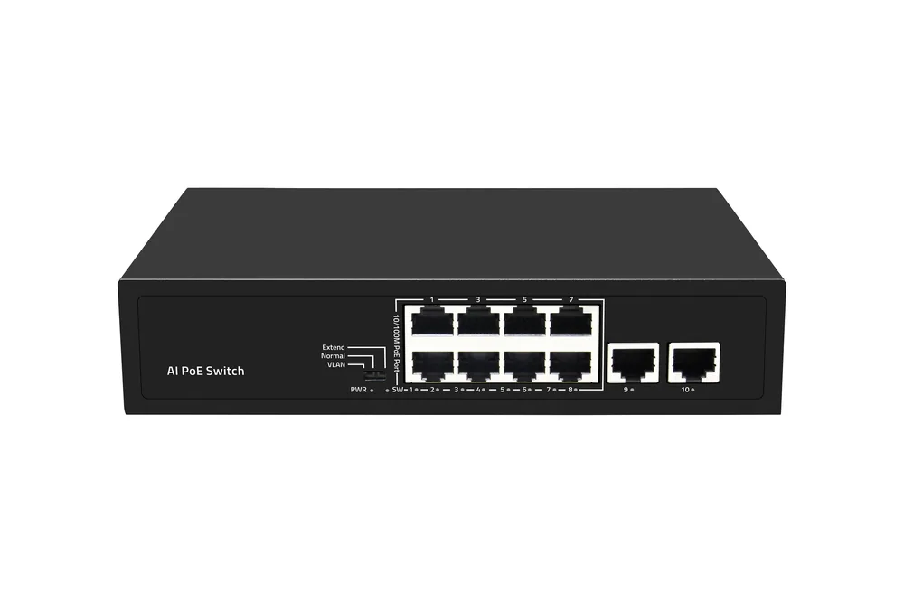 ST-NS008MB-MD. Коммутатор с питанием по PoE