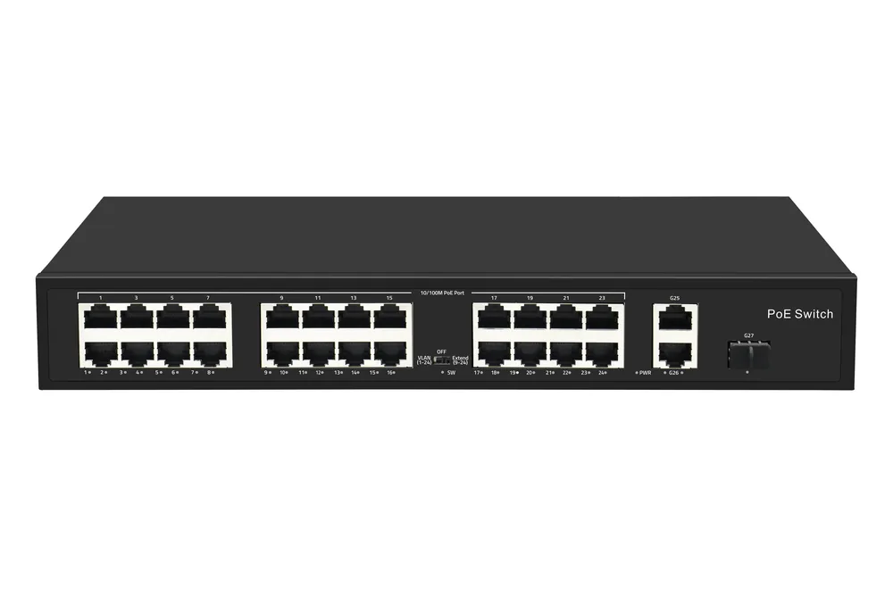 ST-NS024MB-GDF. Коммутатор с питанием по PoE