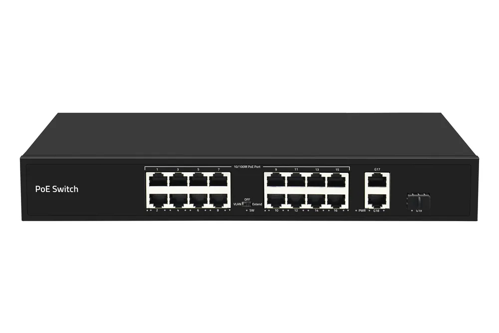 ST-NS116MB-GDF. Коммутатор с питанием по PoE