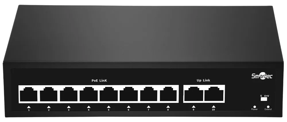 ST-NS208MB-GD. Коммутатор с питанием по PoE