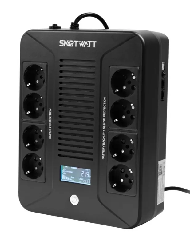 SMARTWATT UPS SAFE PRO LCD 1000. Источник бесперебойного питания