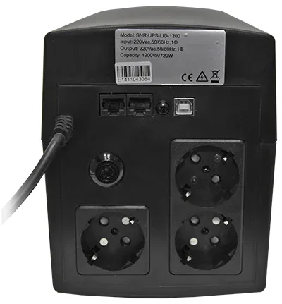 Источник бесперебойного питания SNR-UPS-LID-1200 — фото 5 из 5