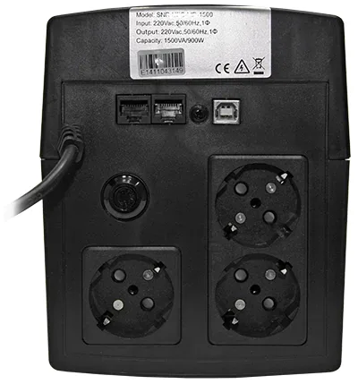 Источник бесперебойного питания SNR-UPS-LID-1500 — фото 2 из 4