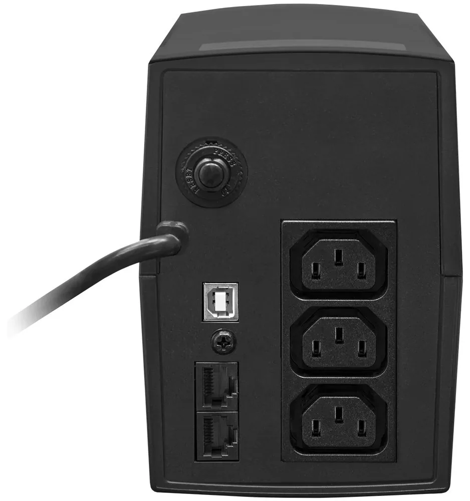 Источник бесперебойного питания SNR-UPS-LID-600-LED-C13 — фото 3 из 3