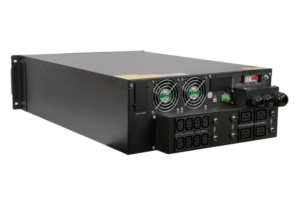 Источник бесперебойного питания SNR-UPS-ONRT-6-INT192 — фото 5 из 7