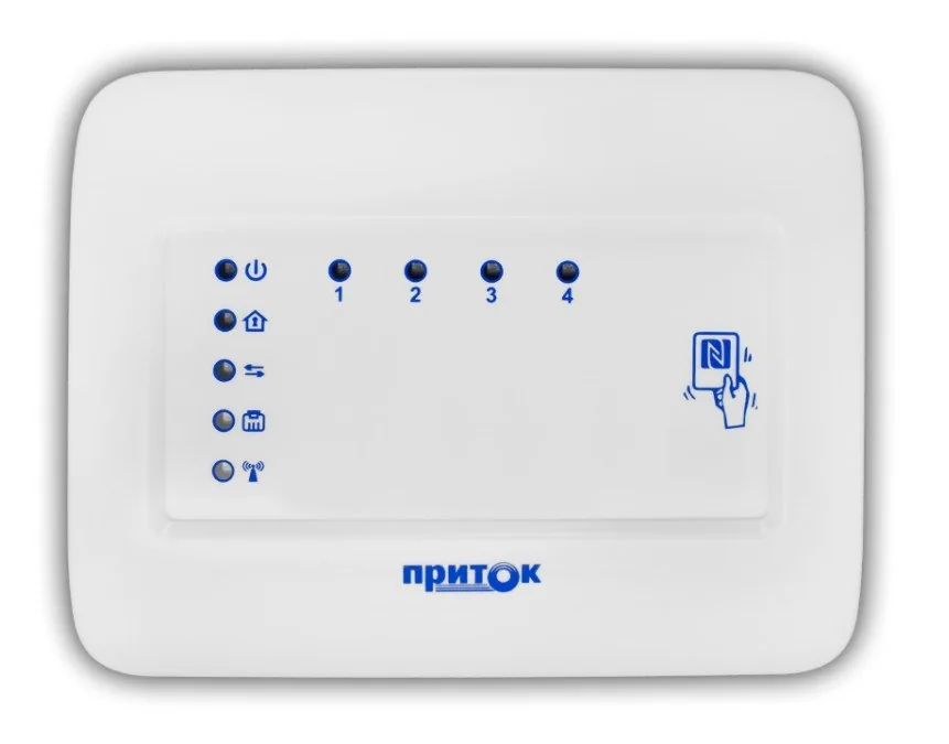 Приток-А-КОП-02.4. Устройство оконечное объектовое приемно-контрольное c GSM и LAN коммуникаторами