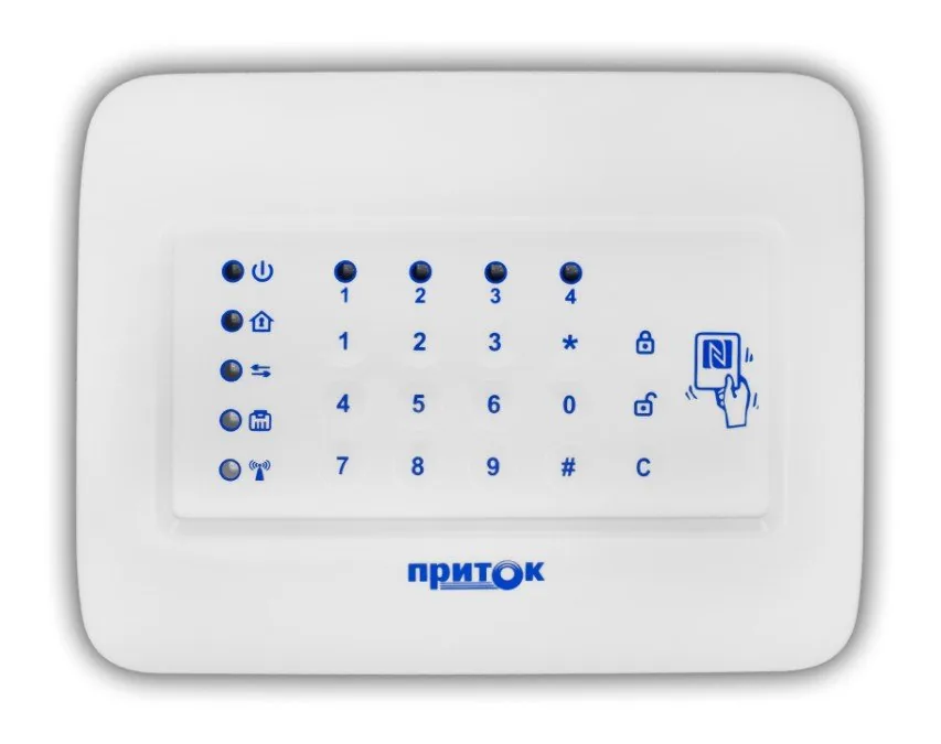 Приток-А-КОП-02.4К. Устройство оконечное объектовое приемно-контрольное c GSM и LAN коммуникаторами