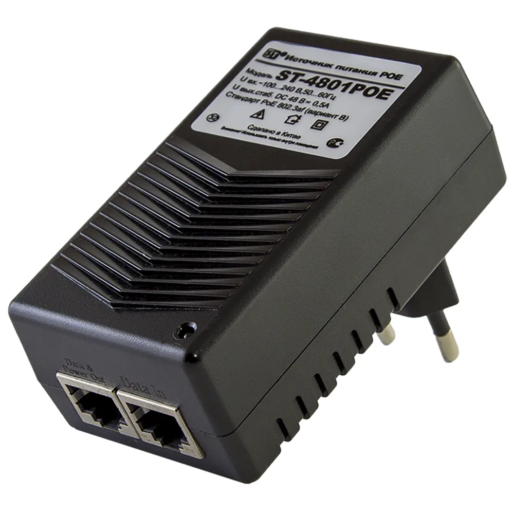 ST-4801 POE. Инжектор PoE
