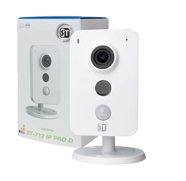 ST-712 IP PRO D WiFi, (объектив 2,8mm),3MP,12 Вольт,in/С/P/WiFi/A/Mic/Sp/Al/Pir/SD