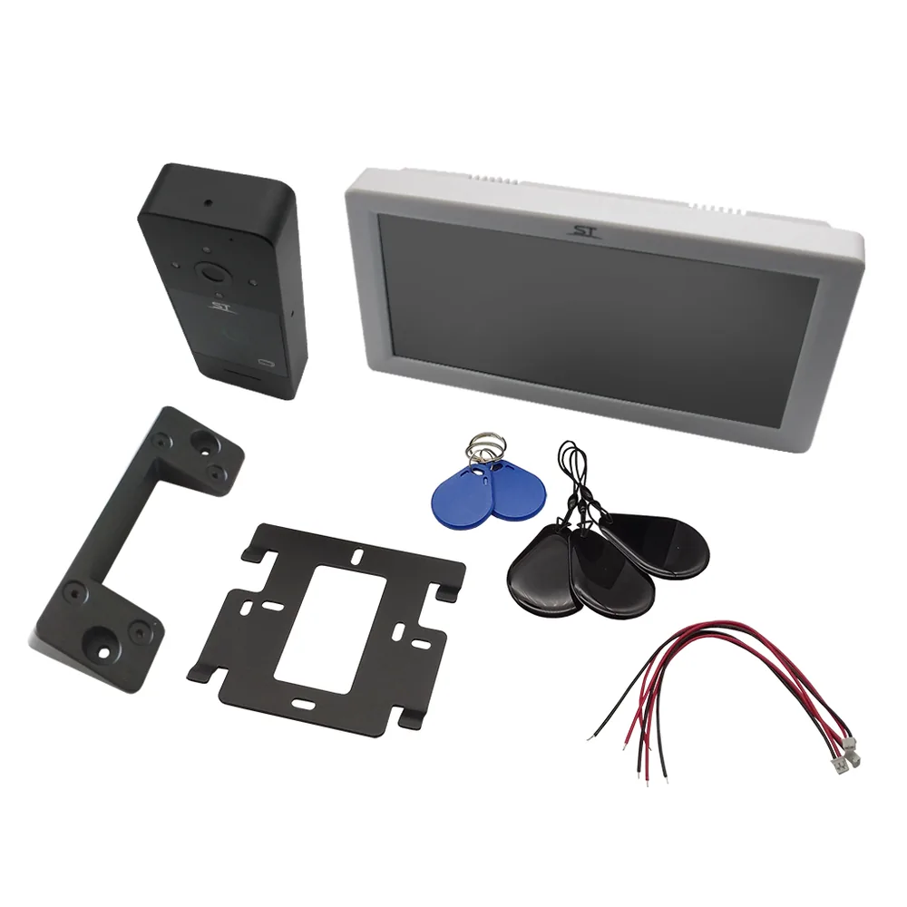 ST-MP300/7 «Земля» (белый). Комплект IP-видеодомофона